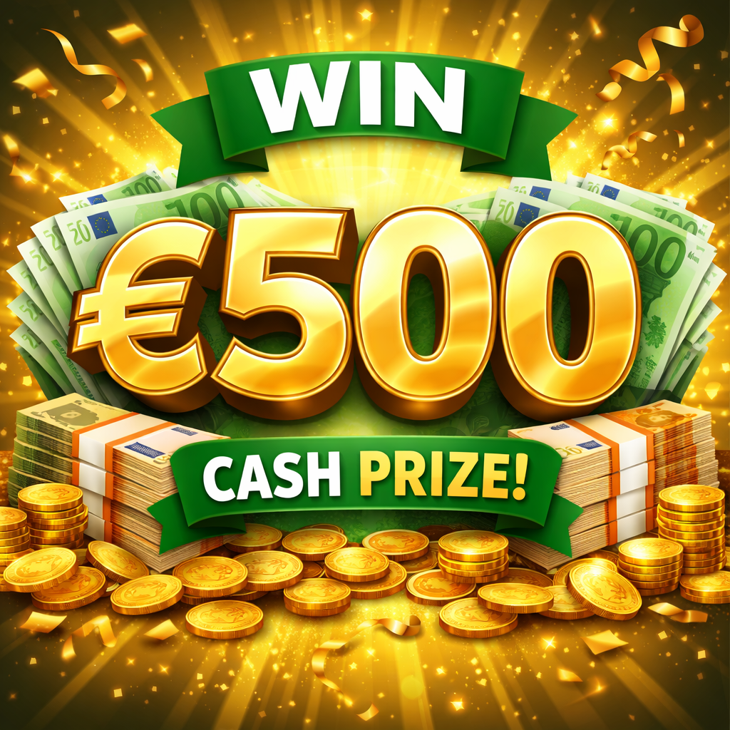 Win €500 Cash