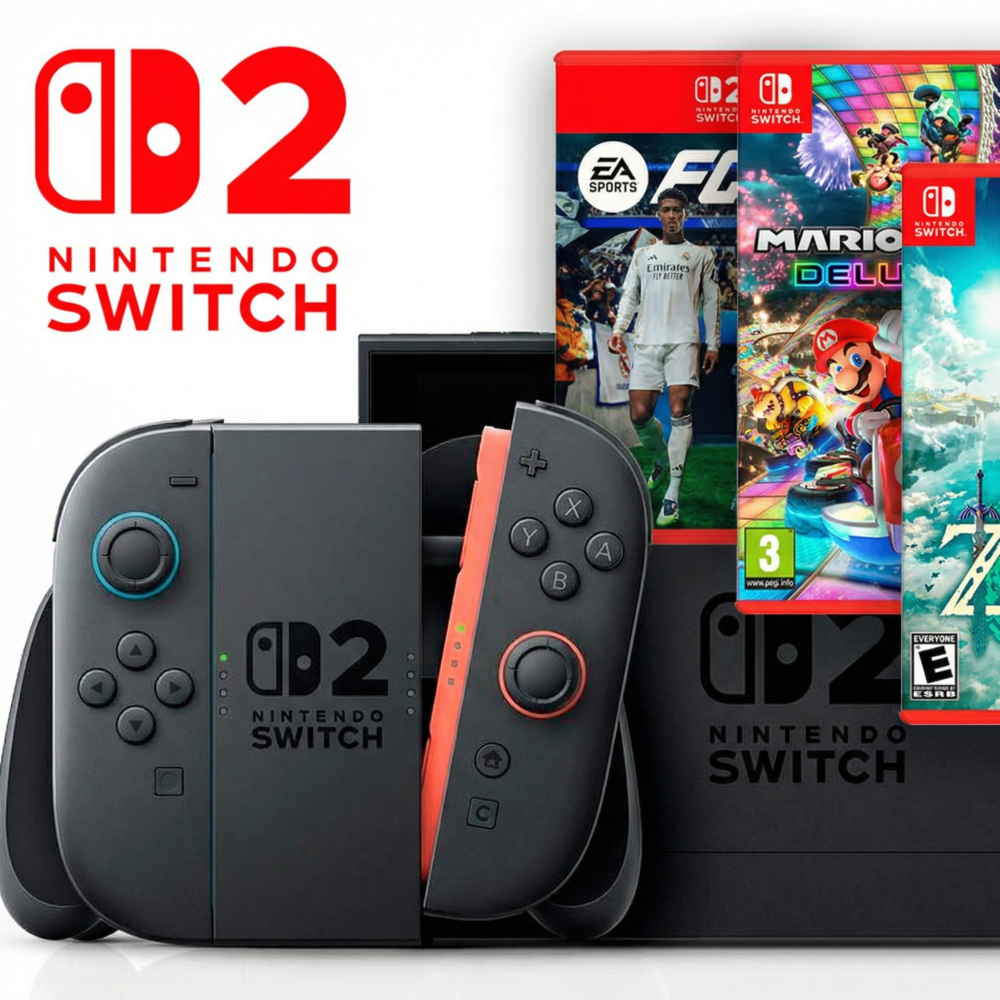 Win a Nintendo Switch 2 + 3 Games